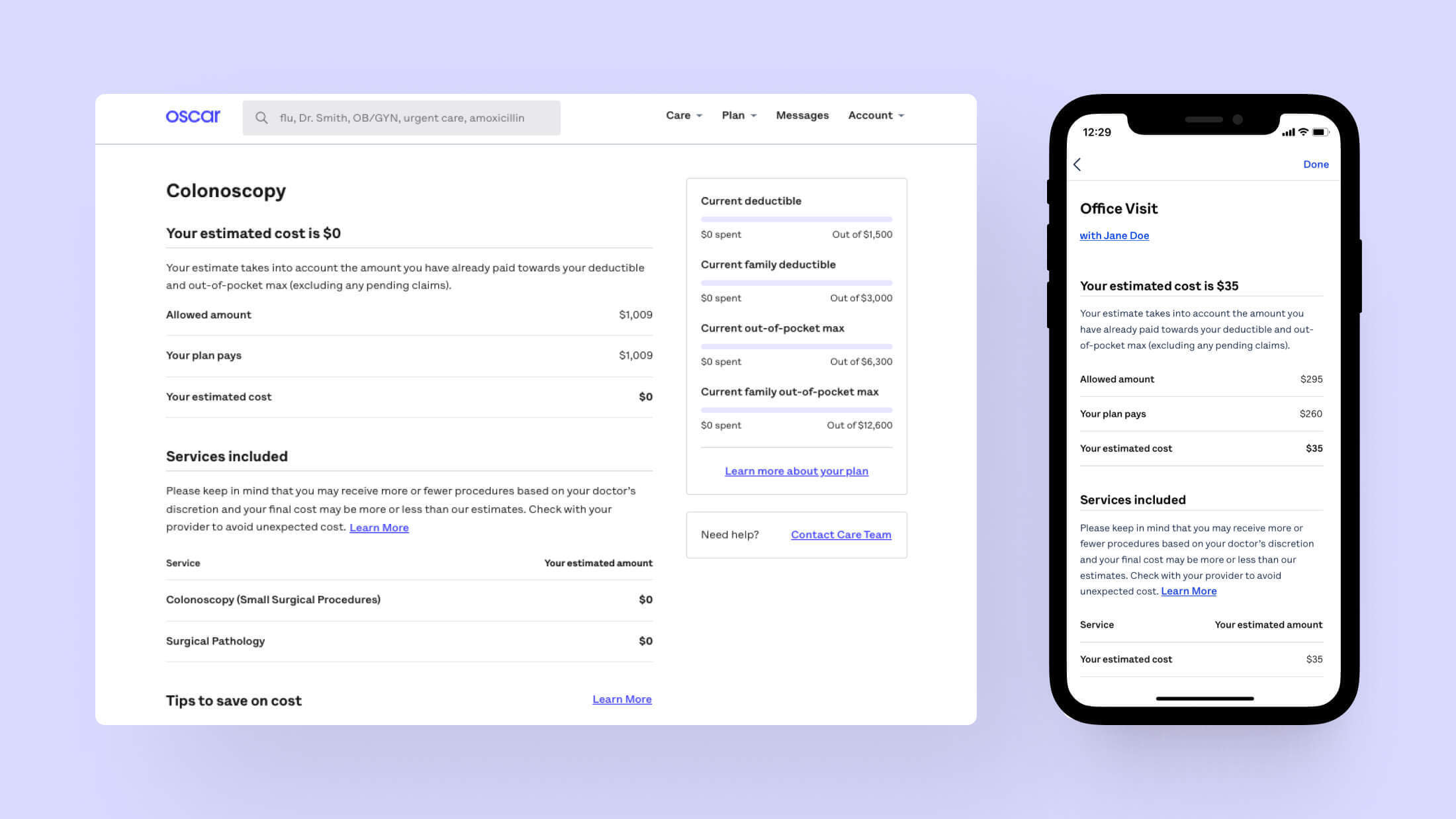 Cost Estimator Tool