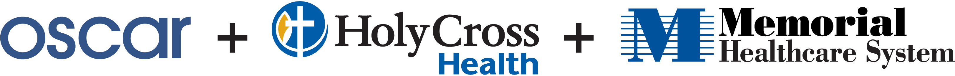 Oscar + Holy Cross Health + Memorial Healthcare System 